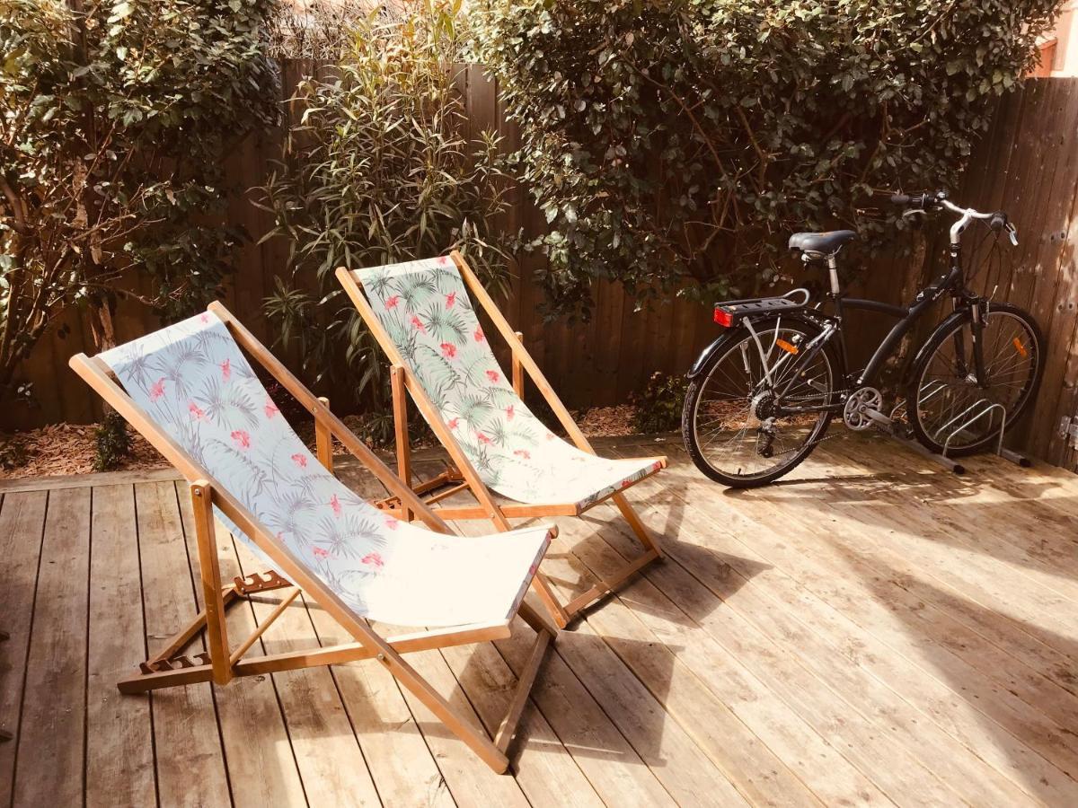 Cocon Entre Presqu'Ile Du Cap Ferret Et Plages Oceanes - Terrasse - 1 Velo Gratuit Ares Buitenkant foto
